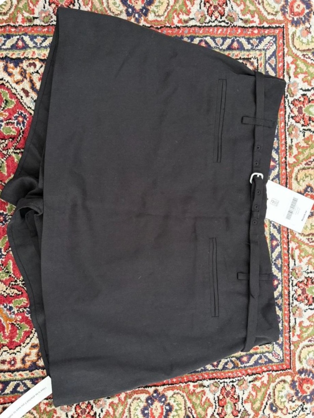 Black Mini Skort, Reformation NWT